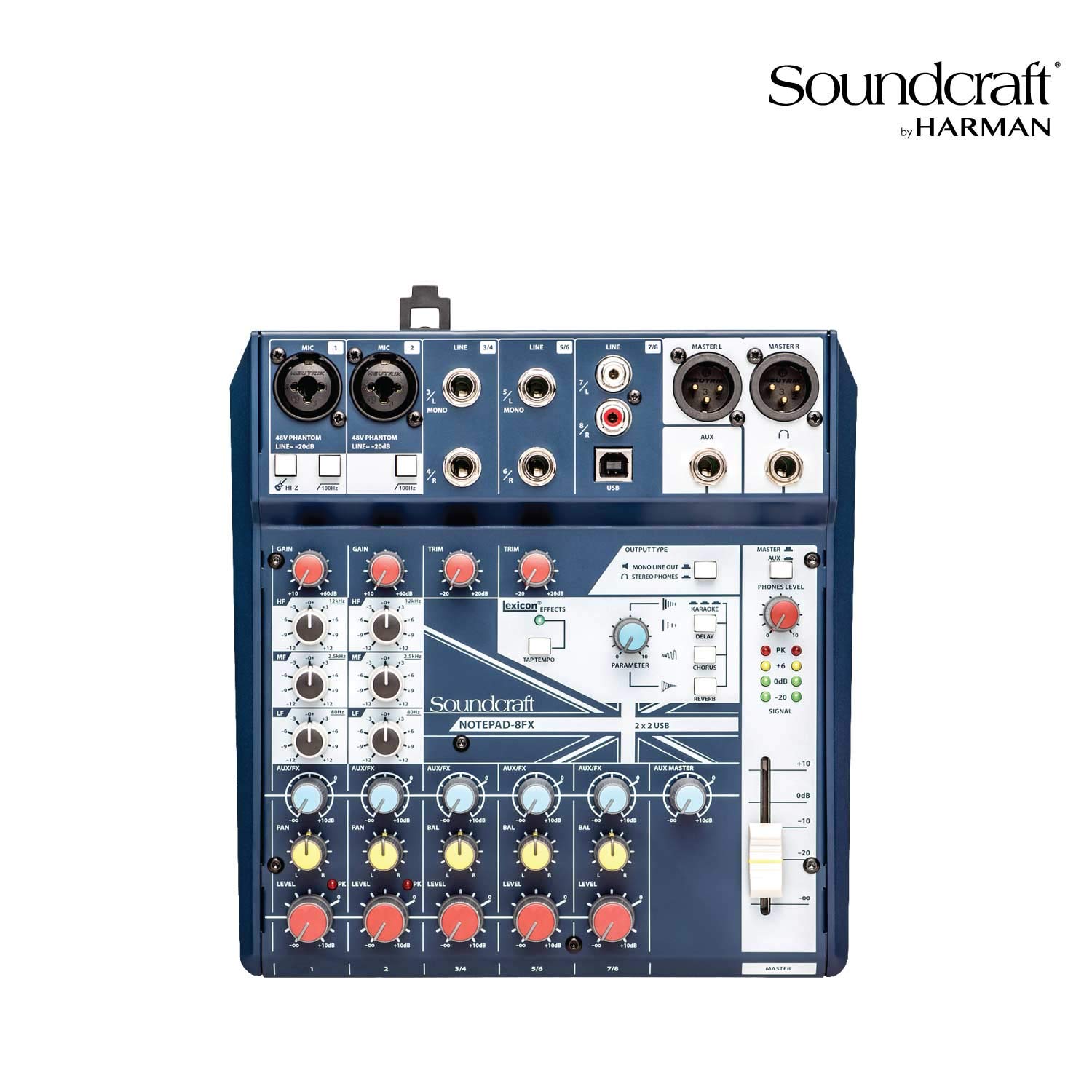 Soundcraft Notepad 8FX Analog Mixing Console