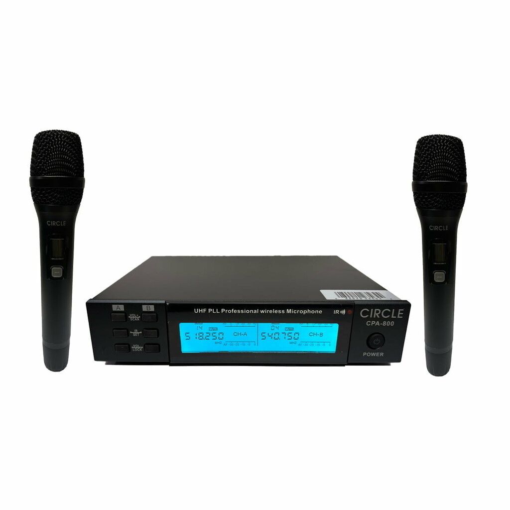 Circle CPA800 HH Dual Hand Wireless Microphone