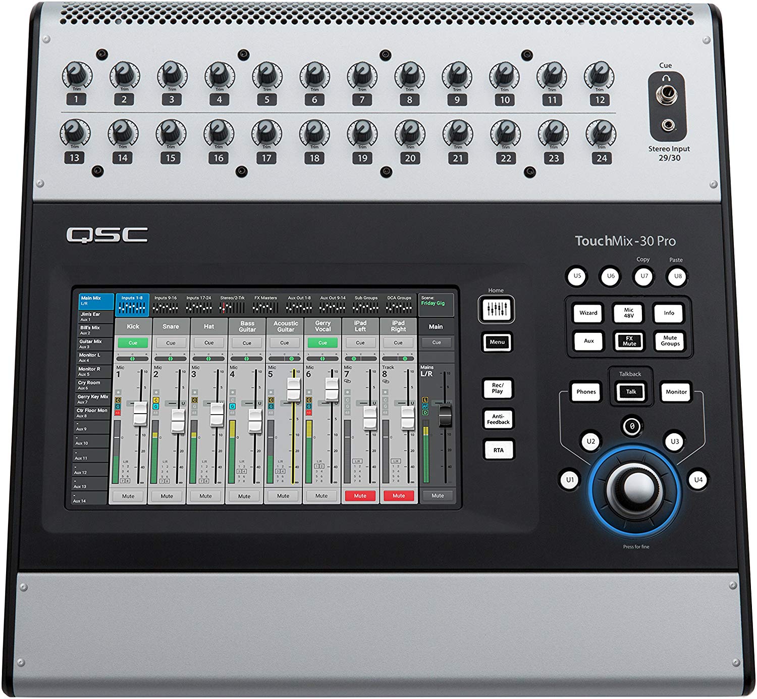 QSC Touchmix-30 Pro Digital Mixing Console
