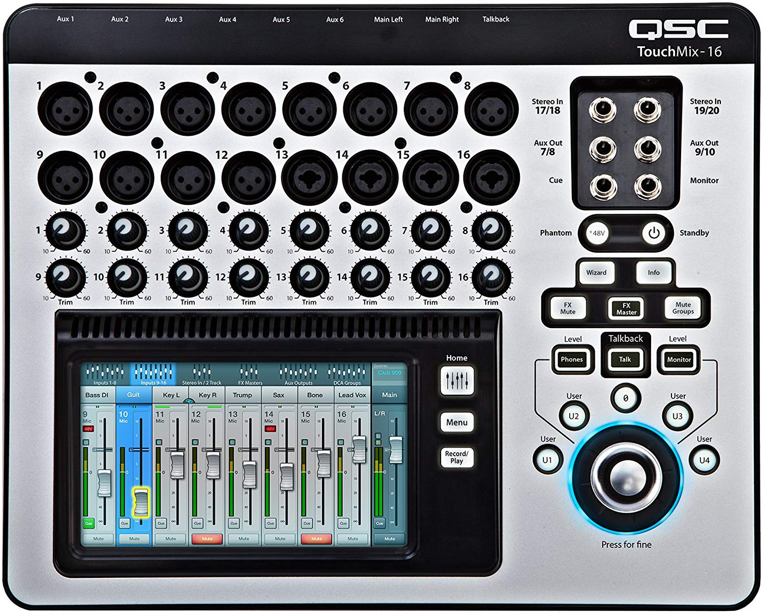 QSC Touchmix-16 Digital Mixing Console