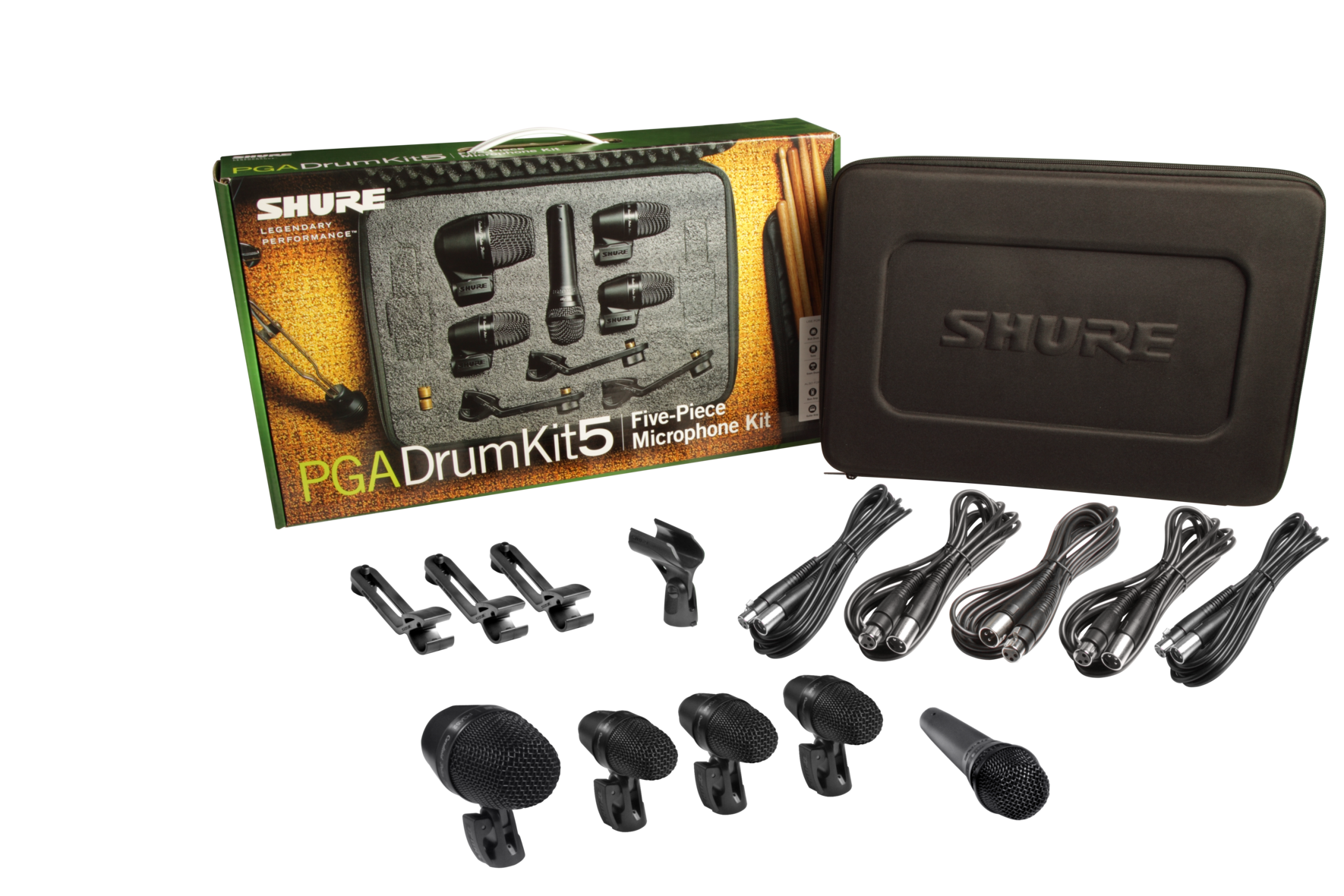 Shure PGADRUMKIT5 Drum Microphone Kit