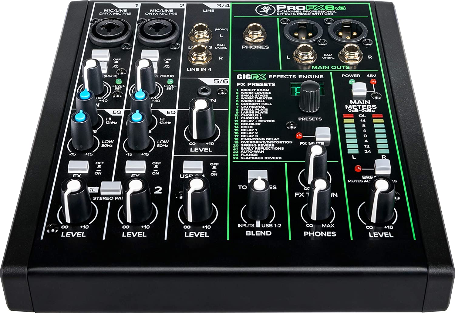Mackie ProFX6v3 Analog Mixing Console