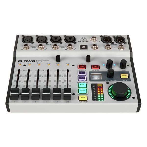 Behringer FLOW 8 Bluetooth Controlled Digital Mixer