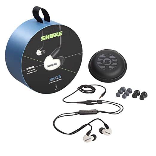 Shure AONIC 215 Sound Isolating Earphones -White