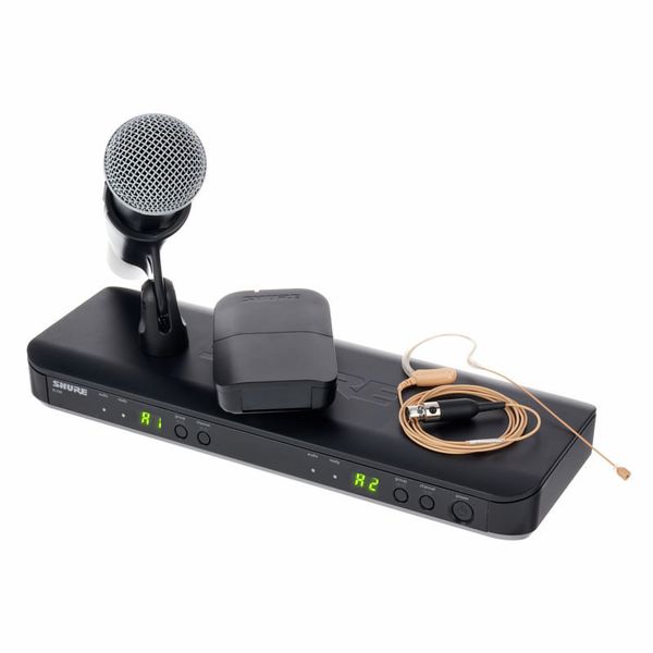 Shure BLX1288/MX153 Dual Hand-Headworn Wireless Microphone