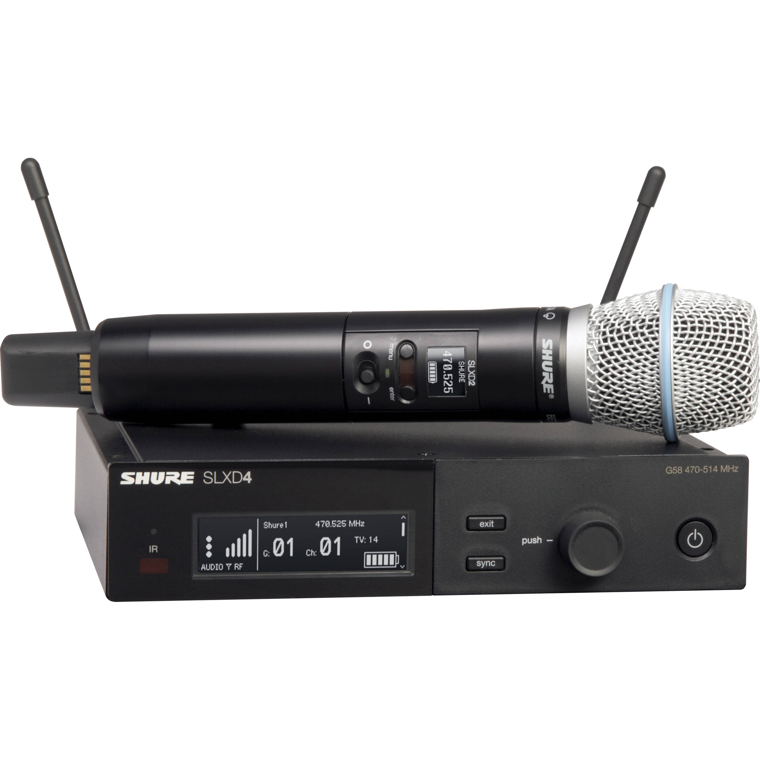 Shure SLXD24/B87A Hand Wireless Microphone