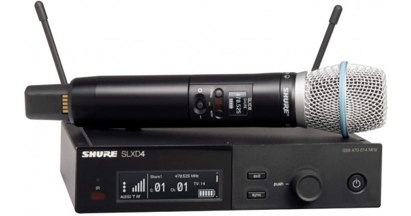 Shure SLXD24/SM86 Hand Wireless Microphone