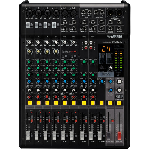 Yamaha MG12X CV Analog Mixing Console