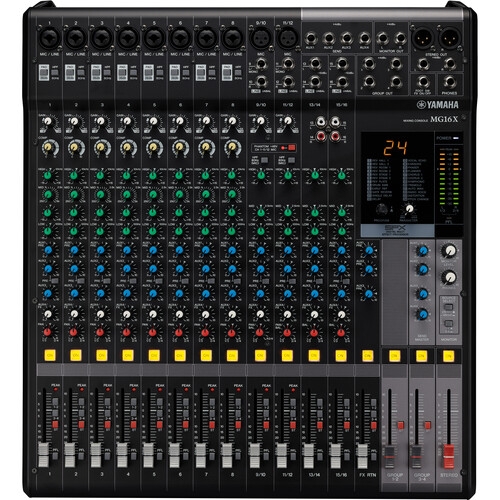 Yamaha MG16X CV Analog Mixing Console