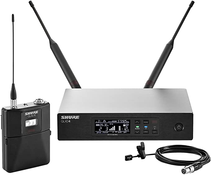 Shure QLXD14/W93 Lapel Wireless Microphone