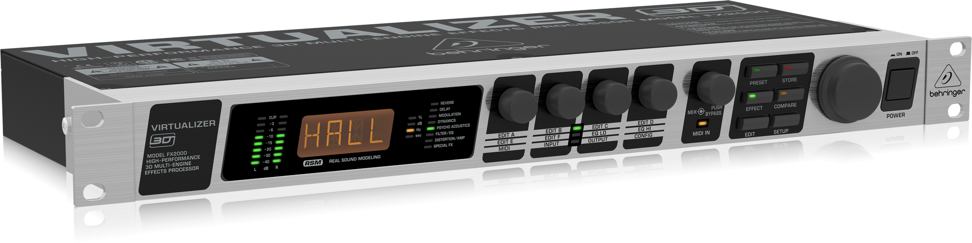 Behringer Virtualizer 3D FX2000 Effects Processor