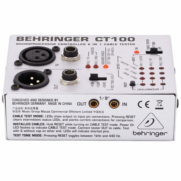 Behringer CT100 Cable Tester