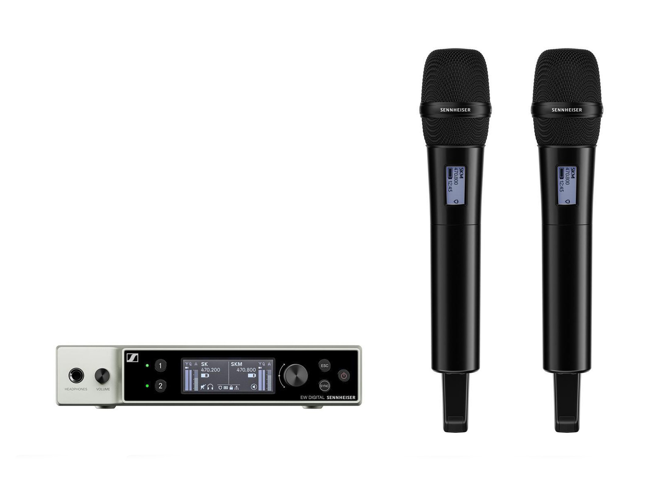 Sennheiser EW-DX 835-S Dual Hand Wireless Microphone