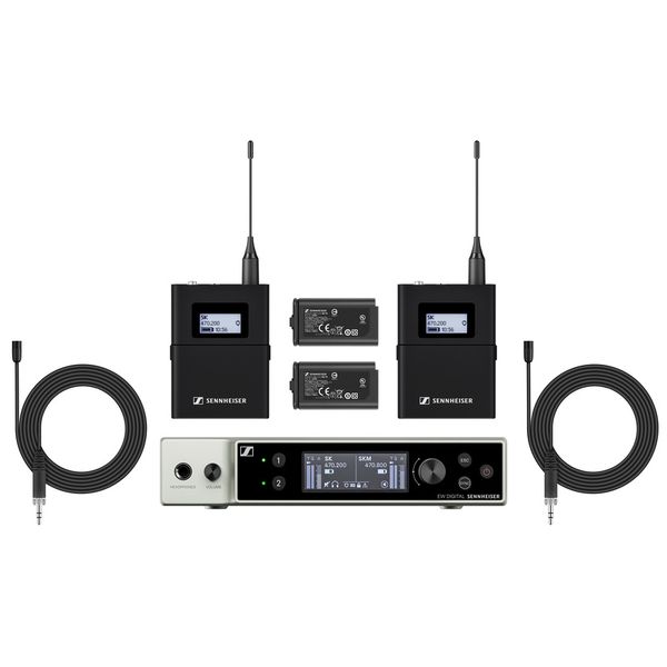 Sennheiser EW-DX MKE2 Dual Lapel Wireless Microphone