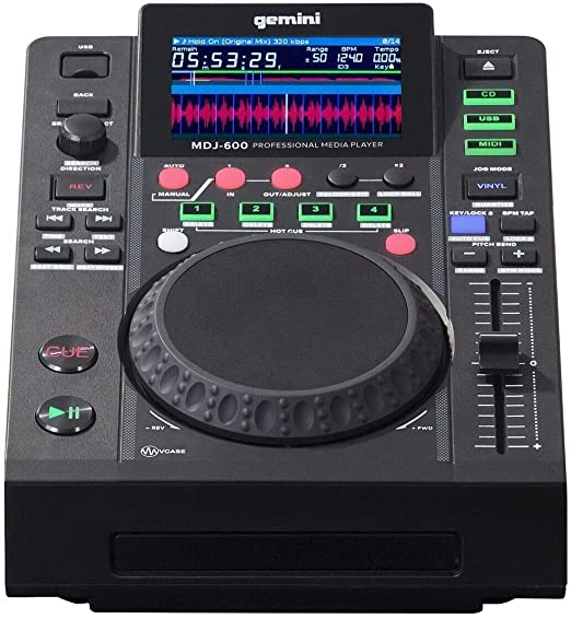 Gemini MDJ-600 Professional USB Media Player
