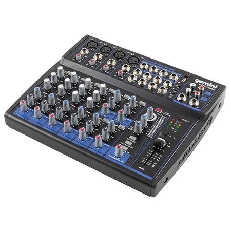 Gemini GEM-12USB Analog Mixer with Bluetooth