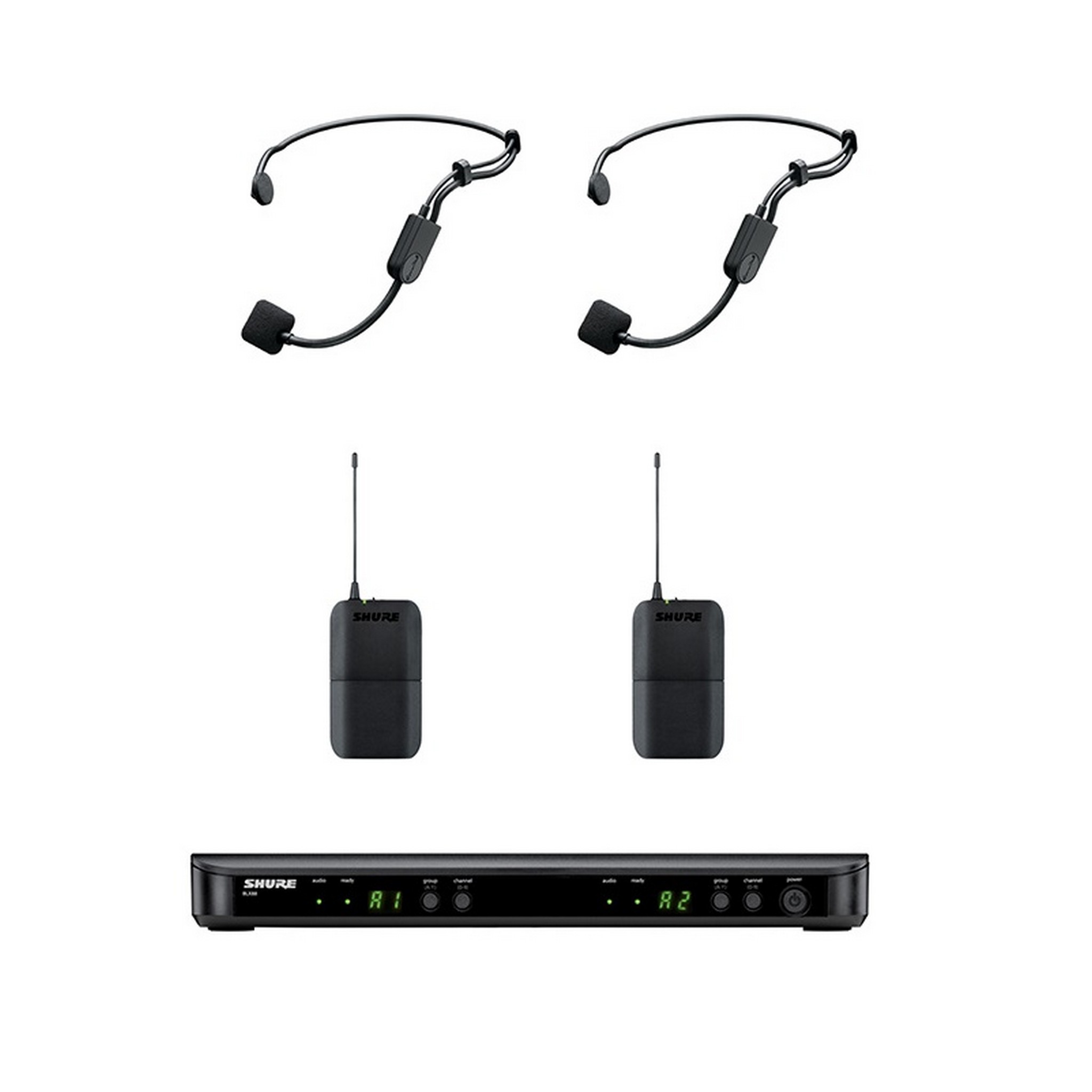 Shure BLX188/P31 Dual Headworn Wireless Microphone