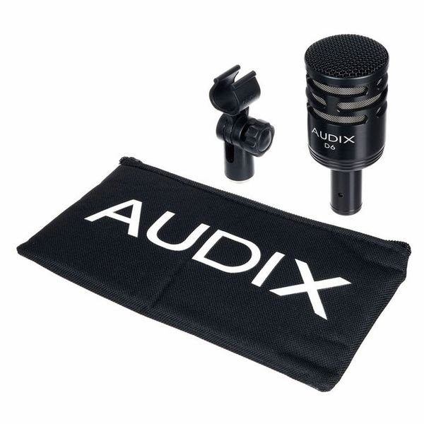 Audix D6 Cardioid Dynamic Kick Drum Microphone