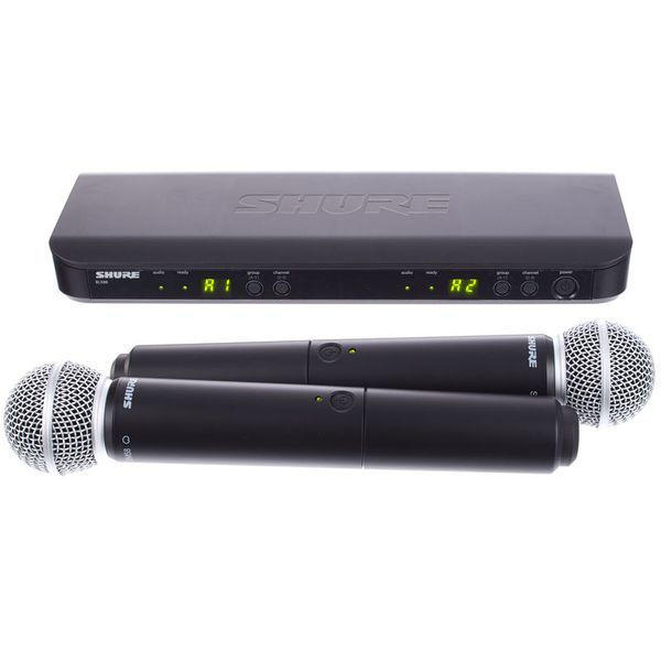 Shure BLX288/SM58 Dual Hand Wireless Microphone
