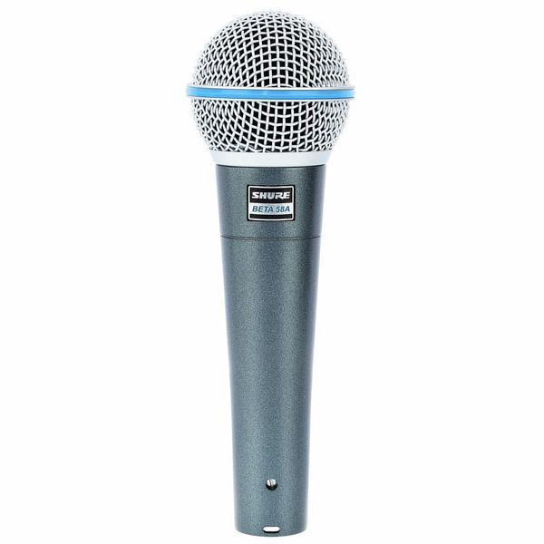 Shure Beta 58A Supercardioid Dynamic Vocal Microphone