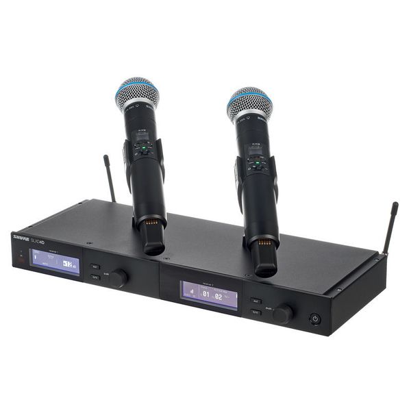 Shure SLXD24D/B58 Dual Hand Wireless Microphone