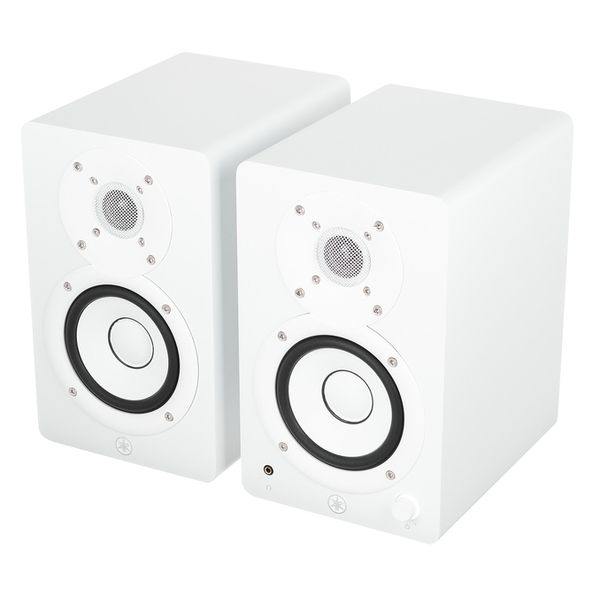 Yamaha HS4 4.5-inch Powered Studio Monitor Pair - White