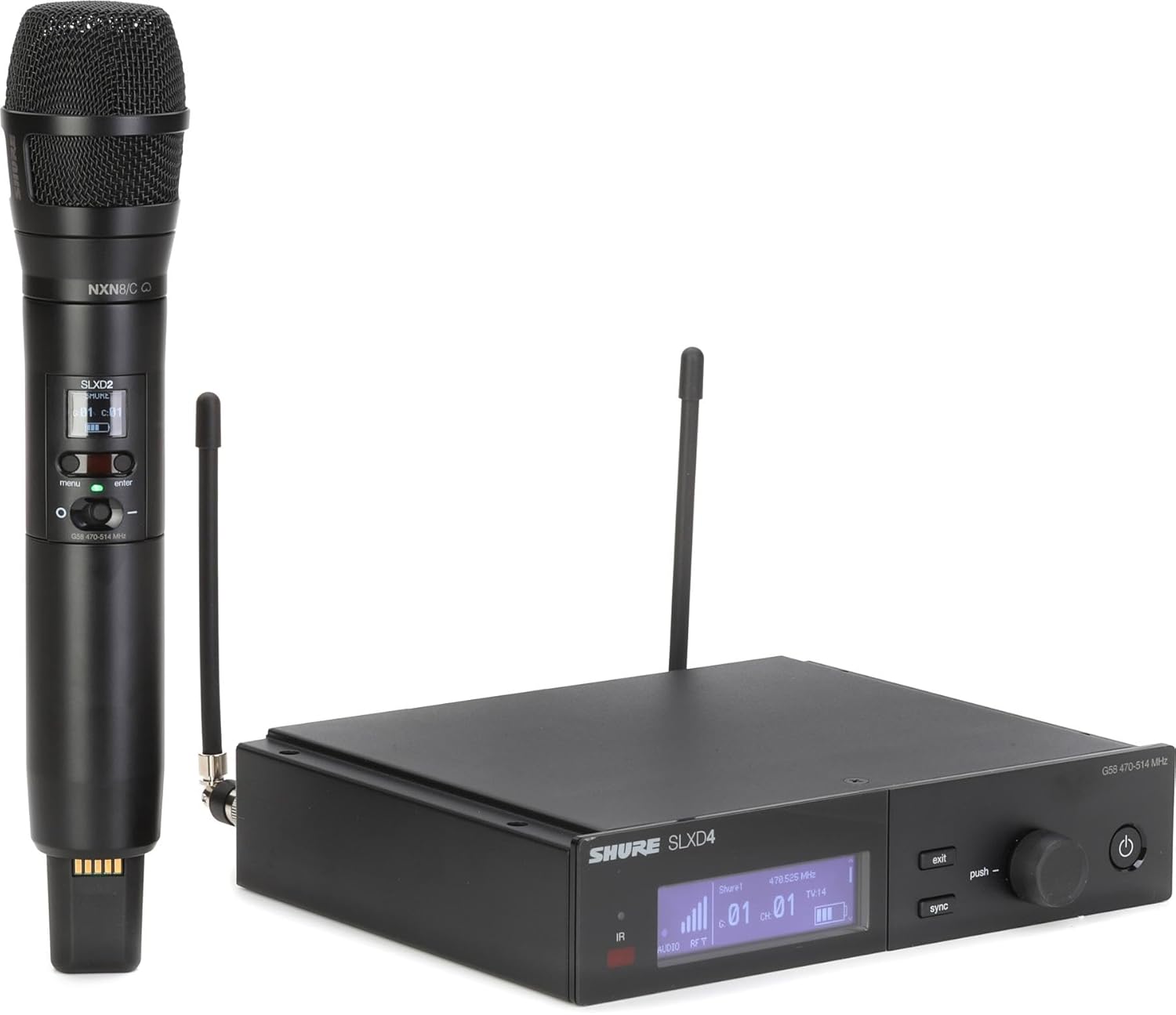 Shure SLXD24/N8CB Hand Wireless Microphone