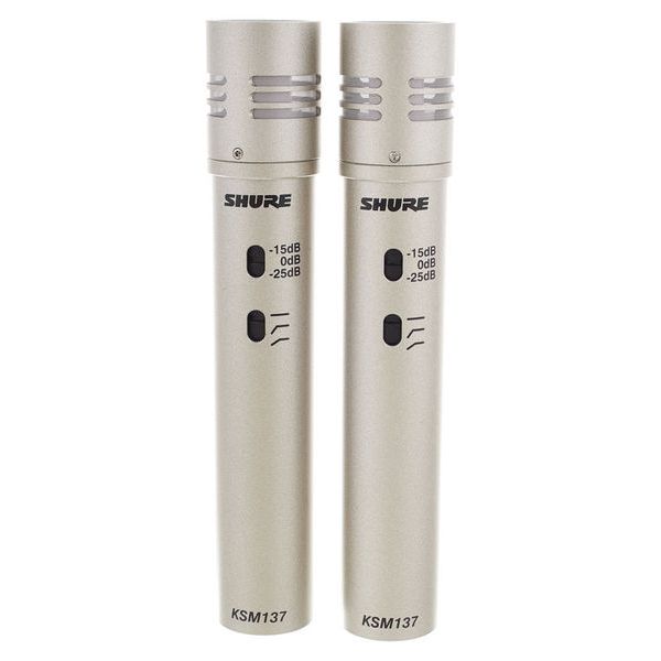 Shure KSM137 Stereo Cardioid Instrument Microphone