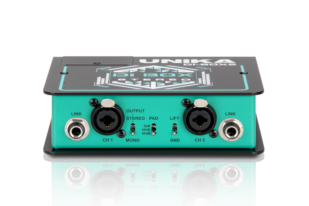 Unika DI-BOX2 Active Stereo DI Box