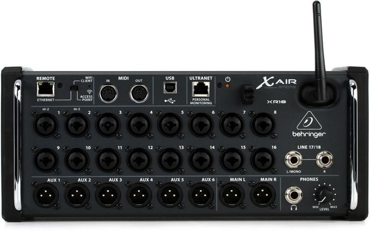 Behringer X AIR XR18 Digital Mixing Console