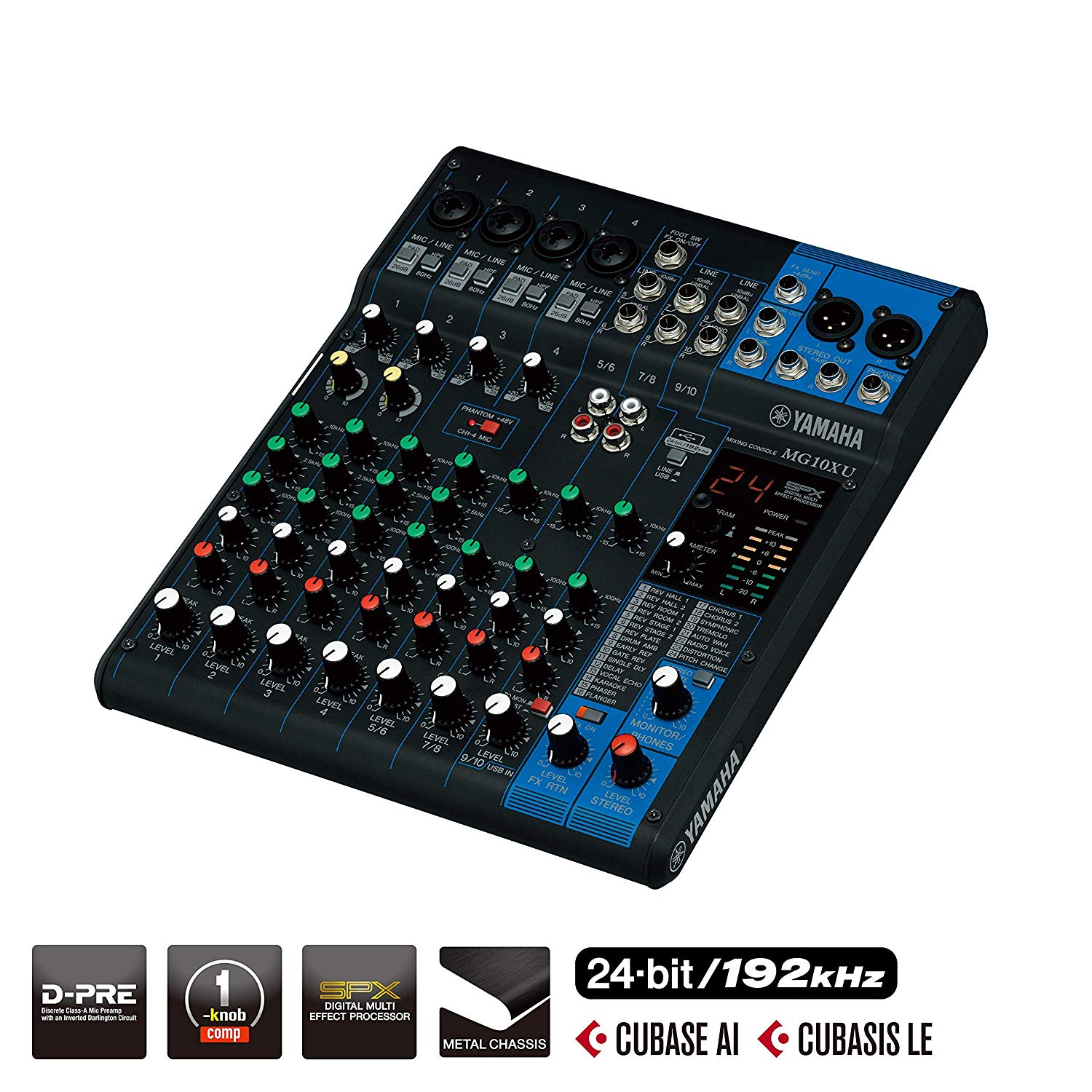Yamaha MG10XU Analog Mixing Console