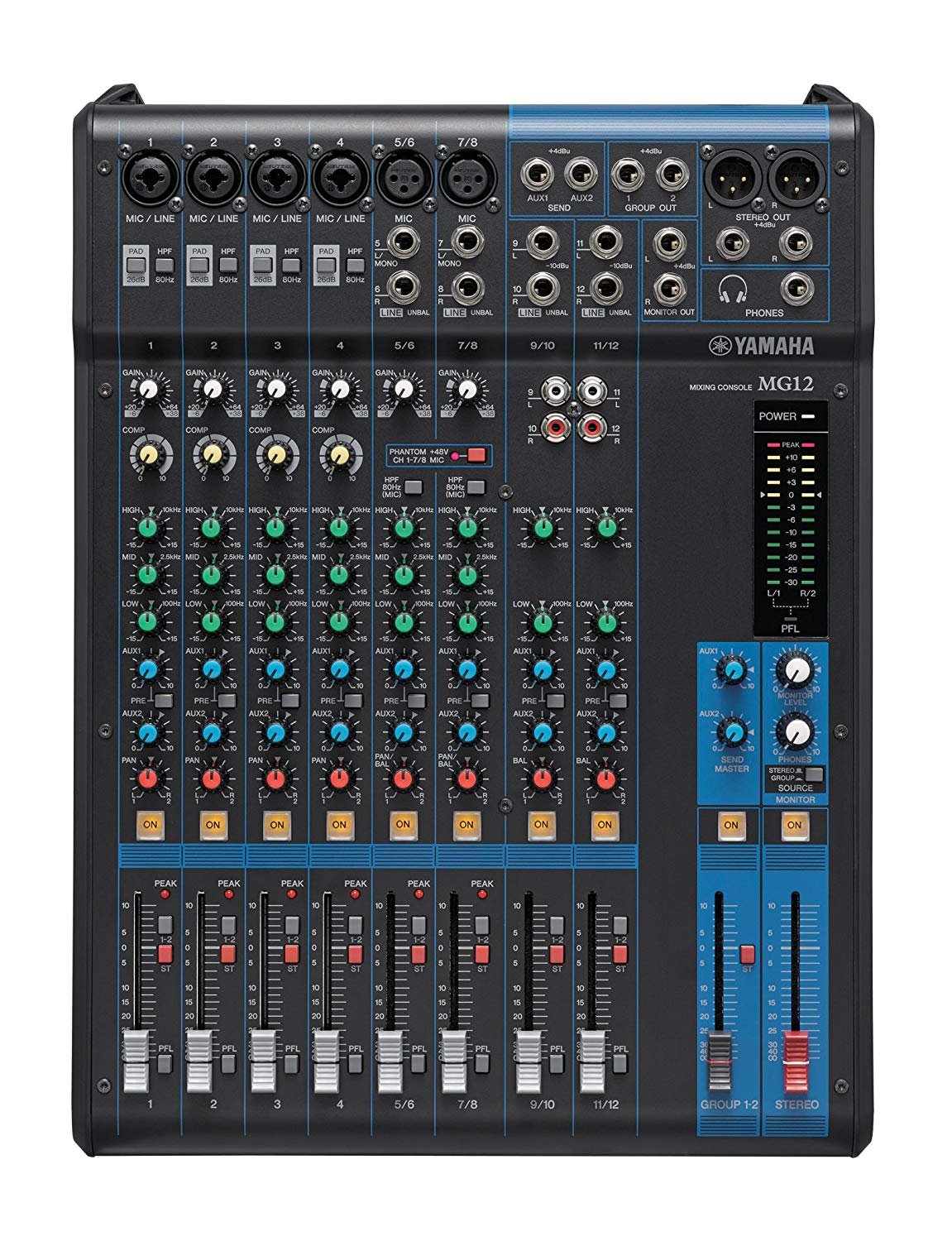 Yamaha MG12 Analog Mixing Console