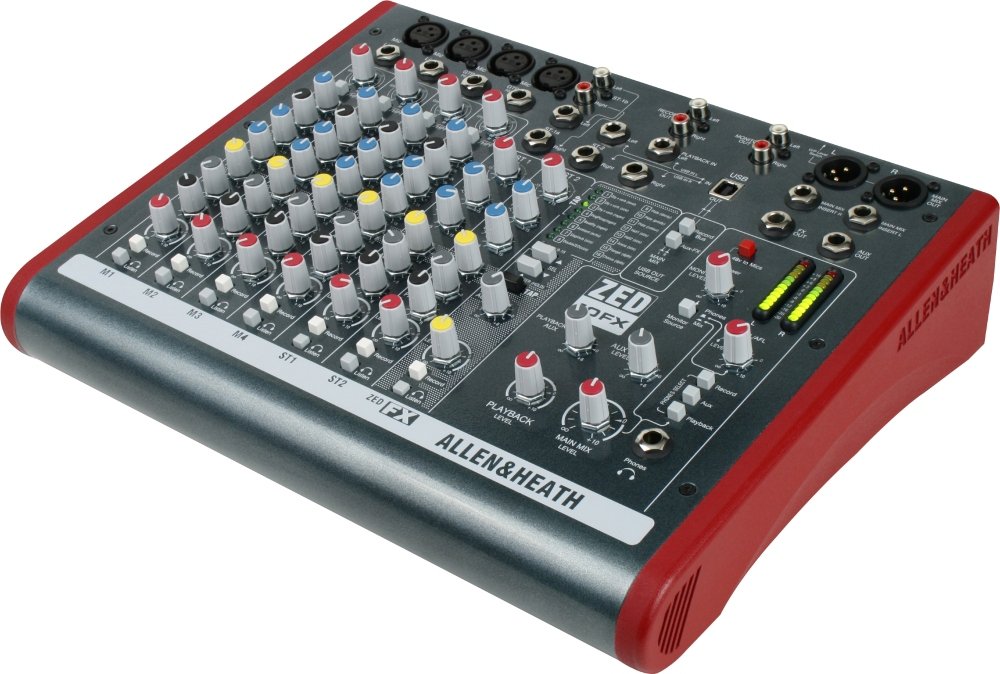 Allen & Heath ZED10FX Analog Mixing Console