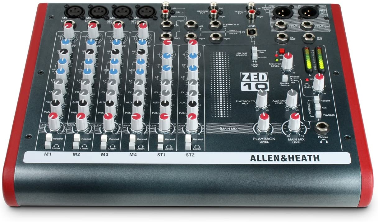 Allen & Heath ZED10 Analog Mixing Console