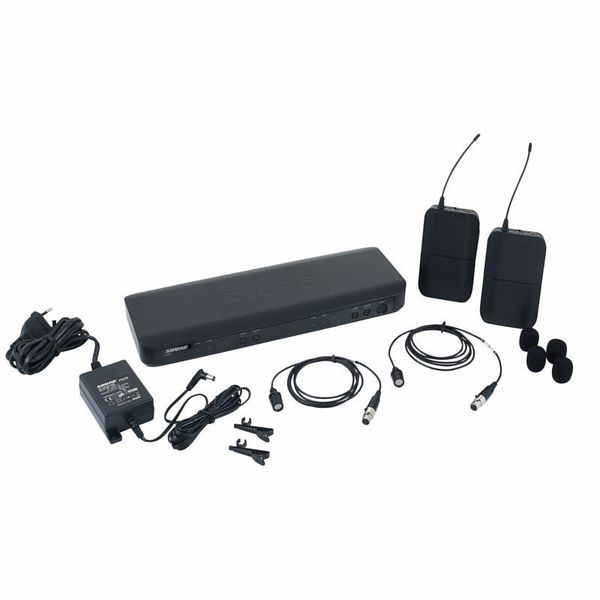 Shure BLX188/CVL Dual Lapel Wireless Microphone