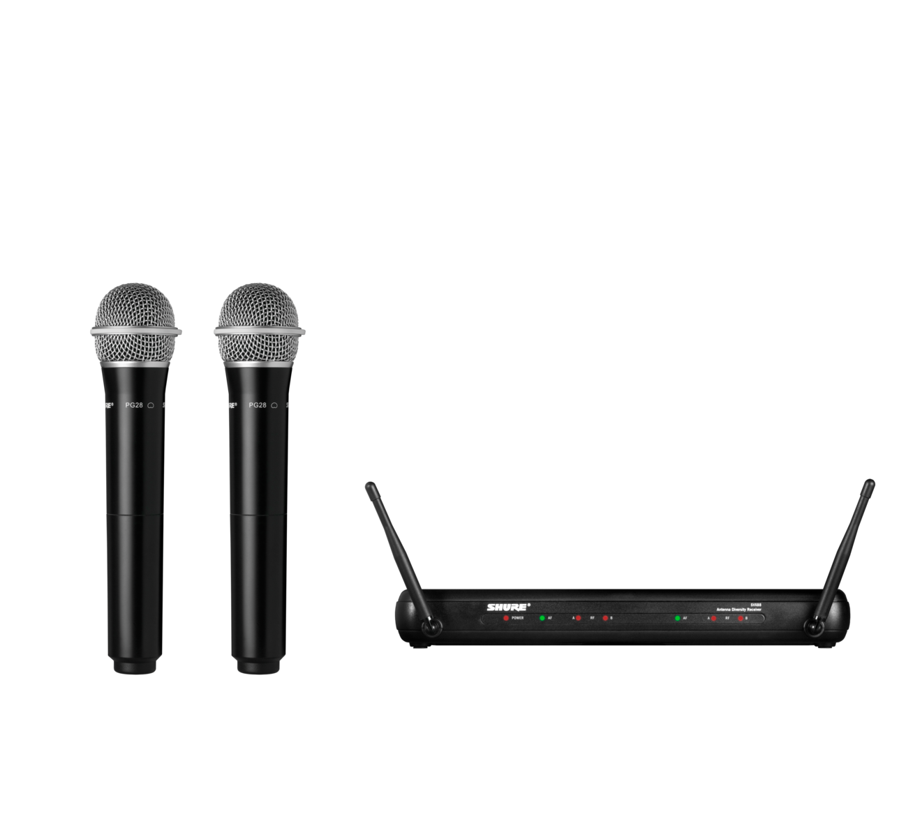 Shure SVX288/PG28 Dual Hand Wireless Microphone