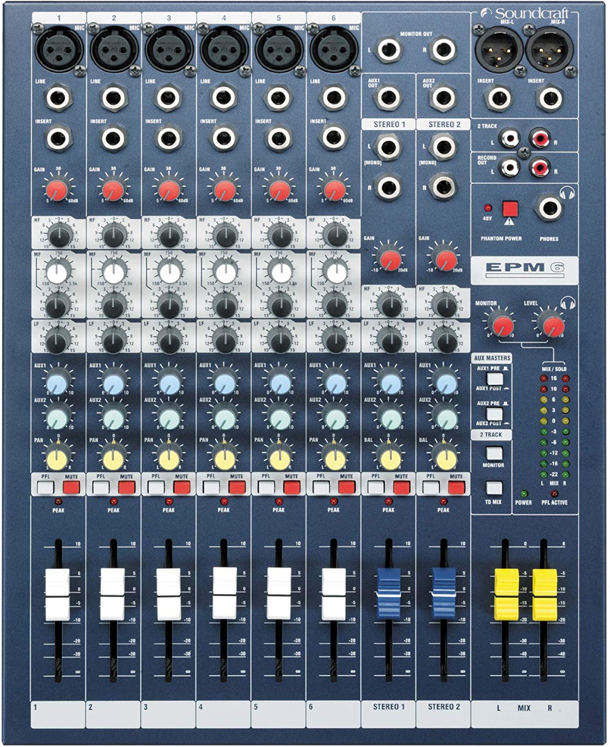 Soundcraft EPM6 Analog Mixing Console