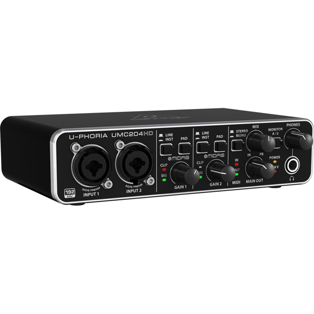 Behringer UMC204HD USB Audio Interface