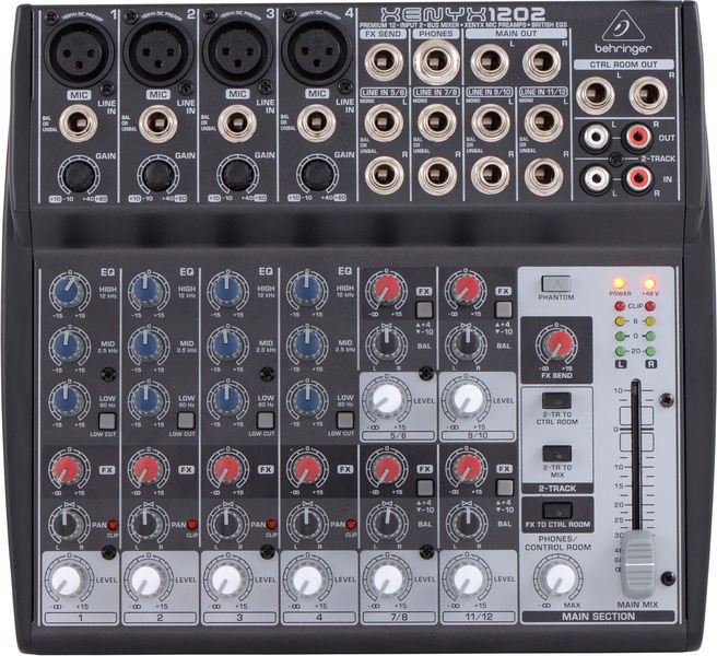 Behringer Xenyx 1202 Analog Mixing Console in India | Mumbai | New