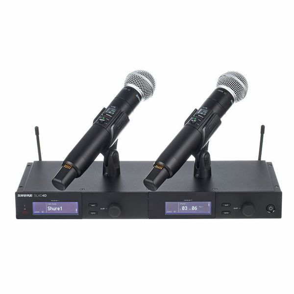 Shure SLXD24D/SM58 Dual Hand Wireless Microphone | Shure SLXD24D/SM58 ...