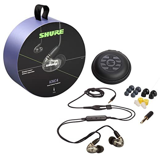 Shure AONIC 4 Sound Isolating Earphones Black