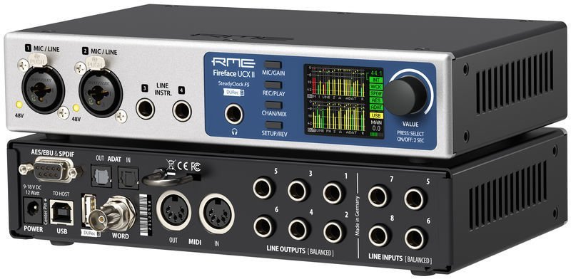 rme fireface ucx ar+ 品質一番の - 配信機器・PA機器・レコーディング機器