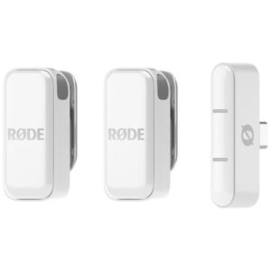 Rode Wireless Micro Microphone Kit USB-C-White