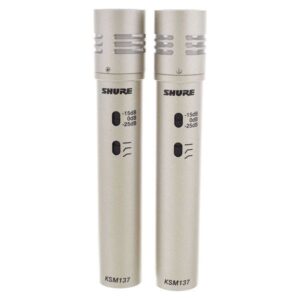 Shure KSM137 Stereo Cardioid Instrument Microphone
