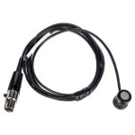 Shure WL184M Supercardioid Lavalier Microphone with TA4F Connector - Black