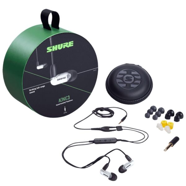 Shure AONIC 3 Sound Isolating Earphones - White - Image 3