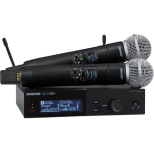 Shure SLXD24D+/SM58 Dual Hand Wireless Microphone